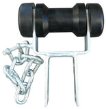 4' Jet Ski Deluxe (S-Bend) Winch Post Roller Bracket Assembly